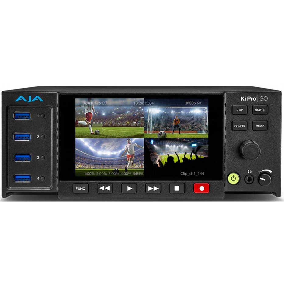 KI Pro Go AJA - Enregistreur vidéo portable H.264 4K