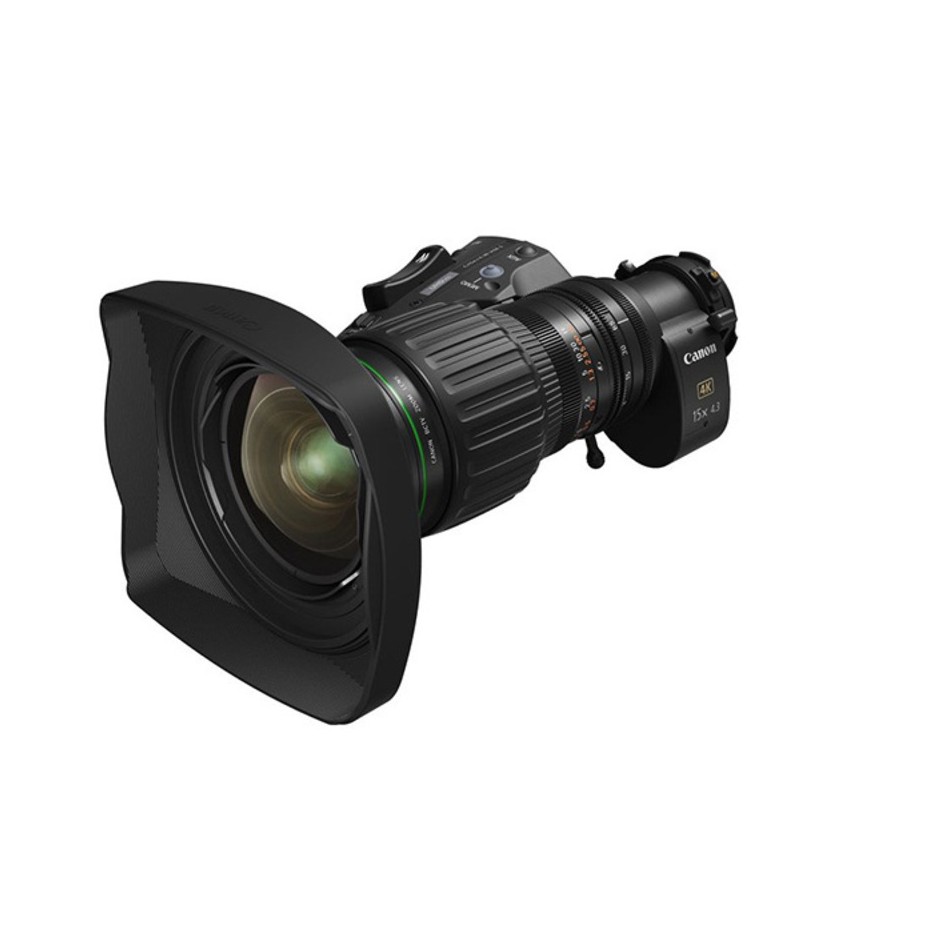 Canon CJ15ex4.3B IASE, objectif broadcast portable grand angle 2/3