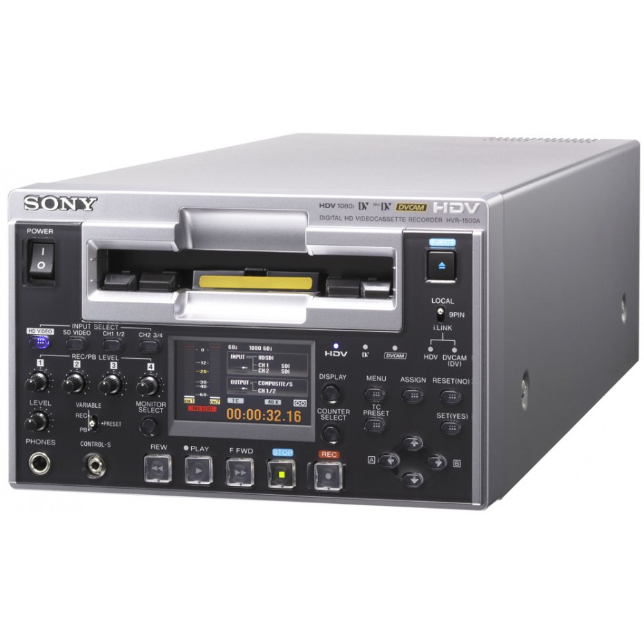 HVR-1500A Sony - Magnétoscope HDV - DV - DVCAM