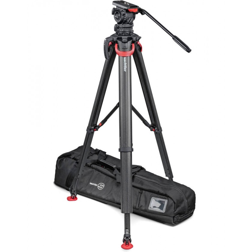 Sachtler System FSB-10 T FT MS,  tête fluide avec trépied carbone