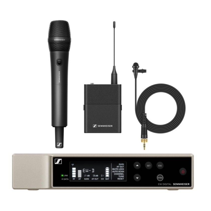 Sennheiser EW-D ME2/835-S SET (Q1-6) - Kit audio UHF avec micro main & micro cravate