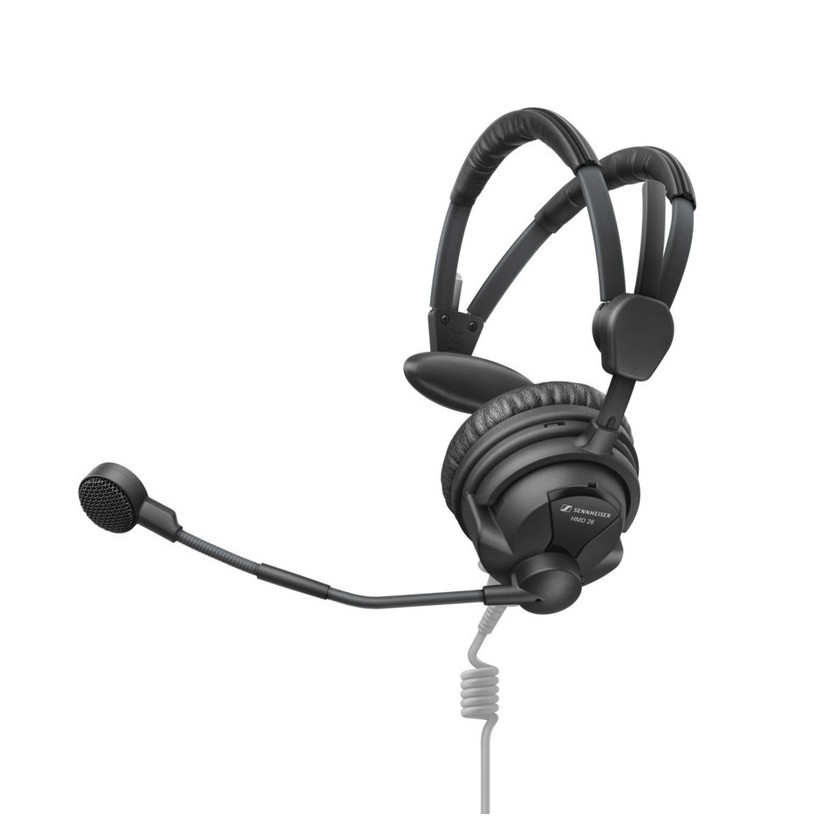 Sennheiser HMD 26S, micro-casque broadcast mono oreille